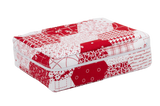 Medium Caddy Kit - Red & White Hexagons