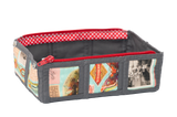 Zipped Tray bag - Moda (Antique Patches)