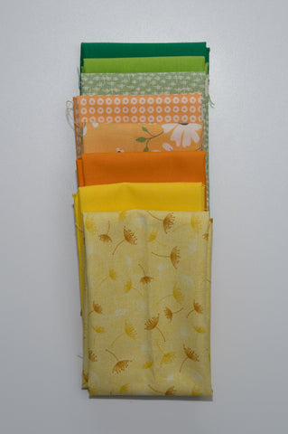 SSC-Fat 1/8 fabric bundle- Citrus Crush