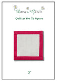 Log Cabin Quilt Kit- using 6" x 3" Rectangle and Square