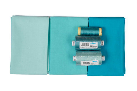 Fat Quarter Thread Bundle - Turquoise
