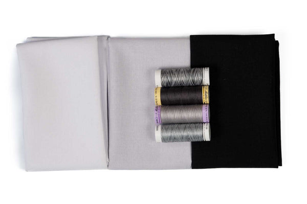 Fat Quarter Thread Bundle - Black & White