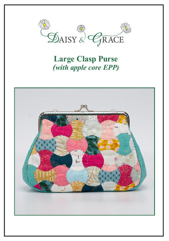 Large Apple Core Clasp Purse Kit- Jewel Tones