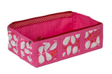 3" Square Tray bag - Pink Chic
