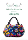 Quilt as you go Large Bag Template set